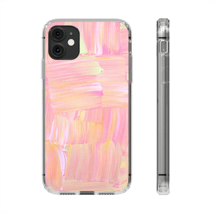 Clear Phone Case – Sorbet Stroke