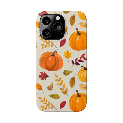 Slim Phone Case – Falling for Pumpkin