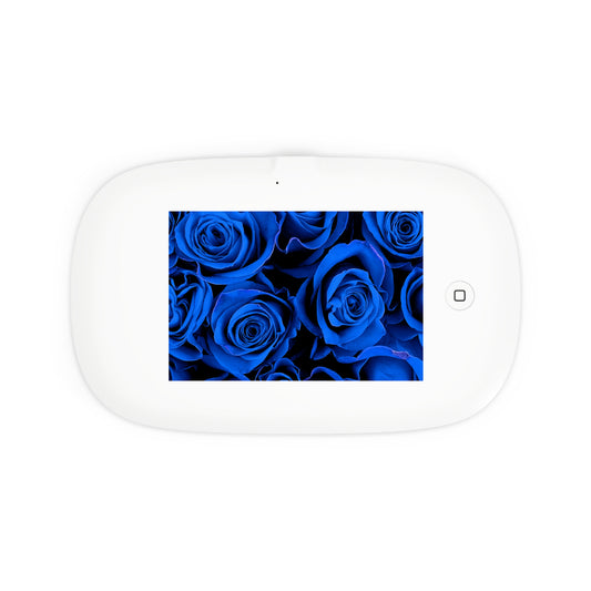 UV Phone Sanitizer with Wireless Charger – Midnight Bloom