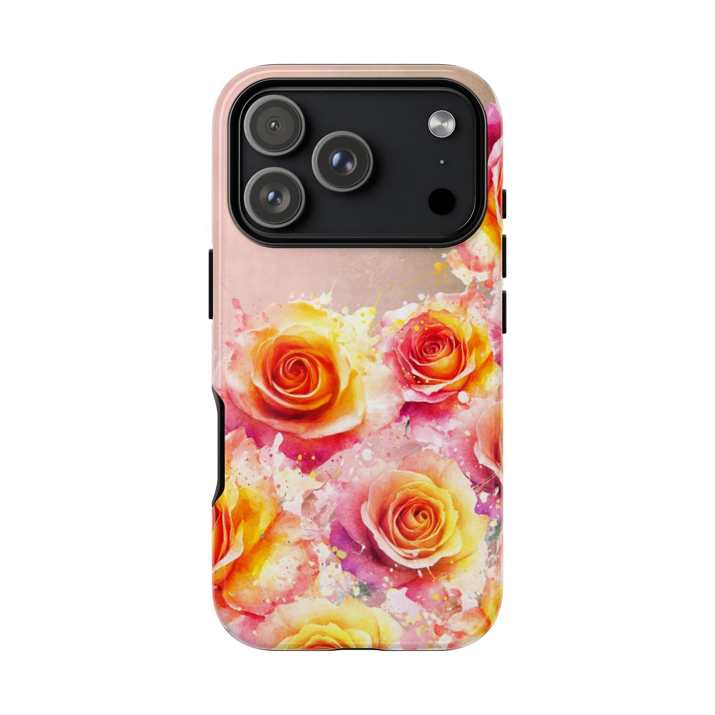 Protective Phone Case – Sunset Roses