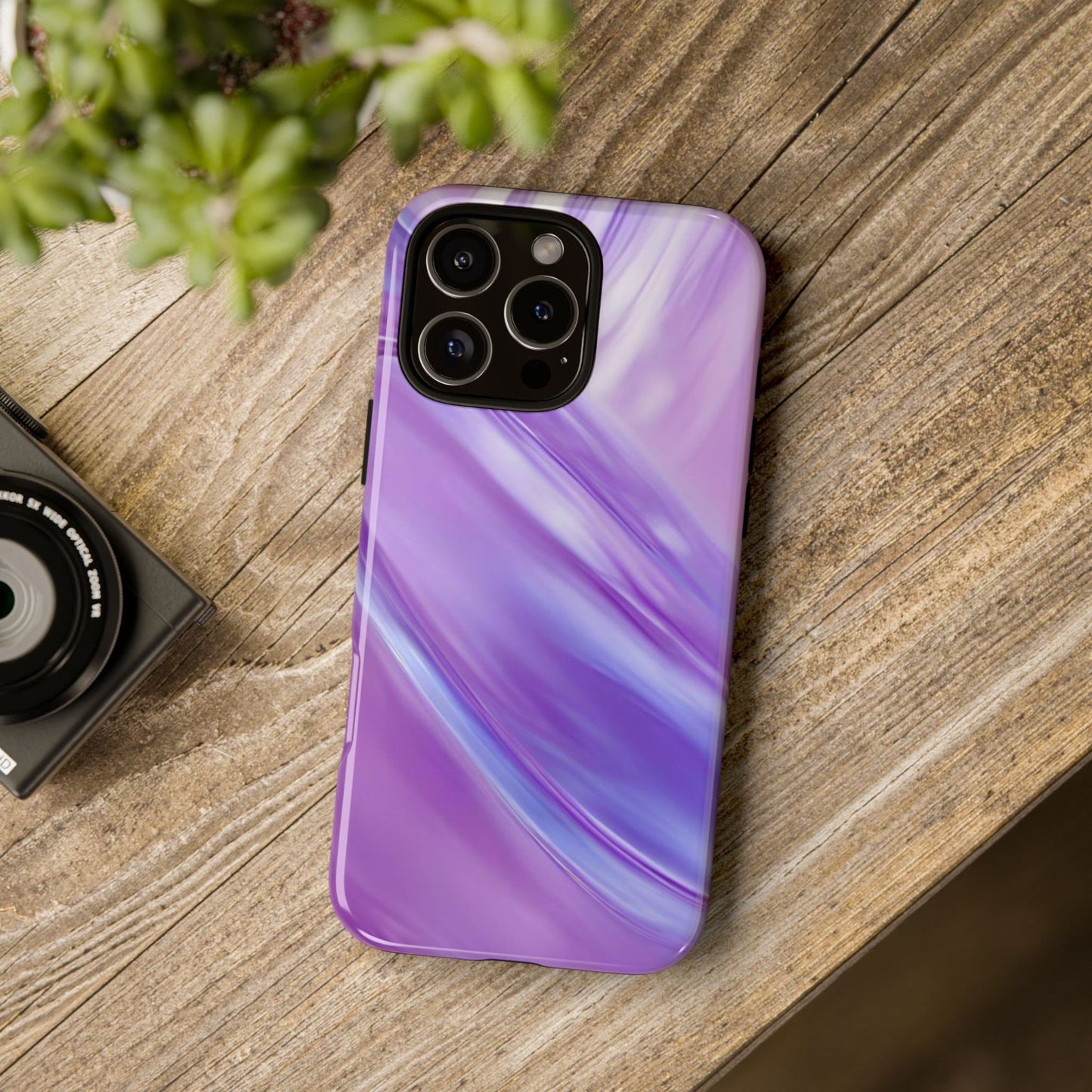 Protective Phone Case – Lavender Wave
