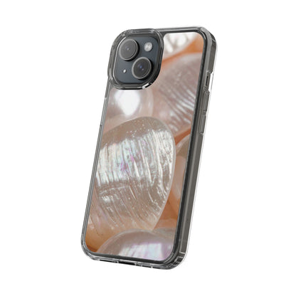 Clear Phone Case – Blush Pearl