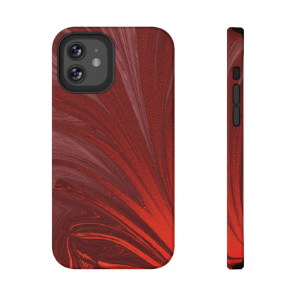 Impact-Resistant Phone Case — Crimson Current