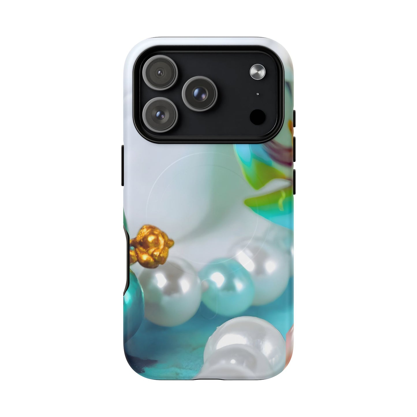 Protective Magnetic Phone Case – Mermaid's Pearl