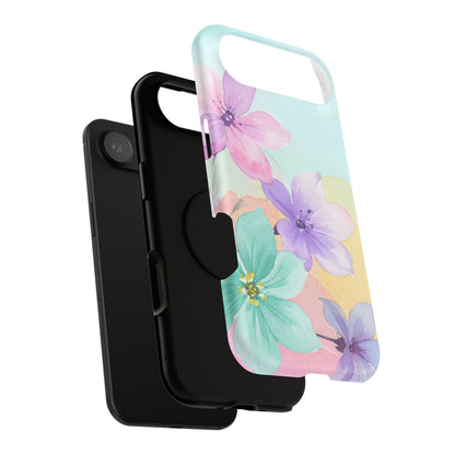 Impact-Resistant Phone Case – Water Petal