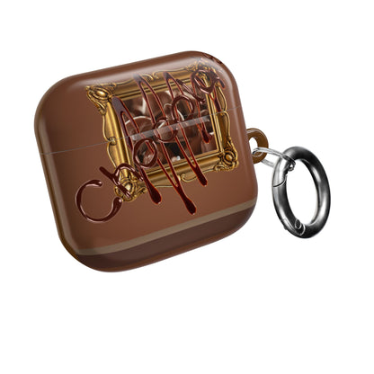 Wireless Earbud Case Cover – Chocolate Truffle
