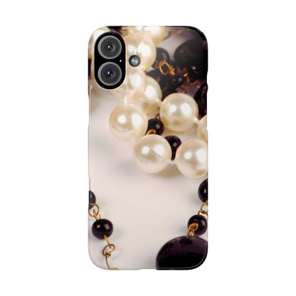 Snap Phone Case – Noir Pearl