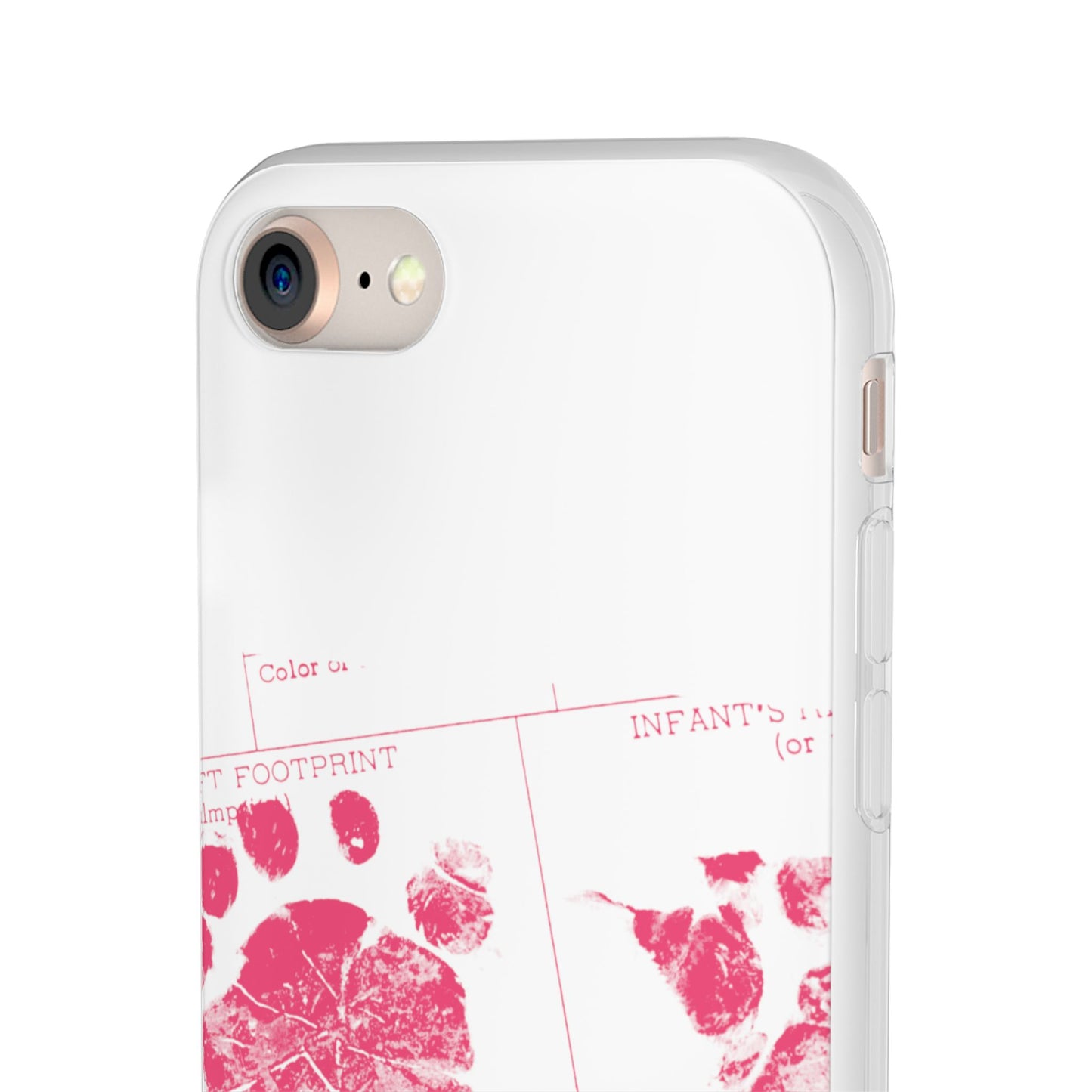 Flexi Case – Mom’s Little Pink Footprints