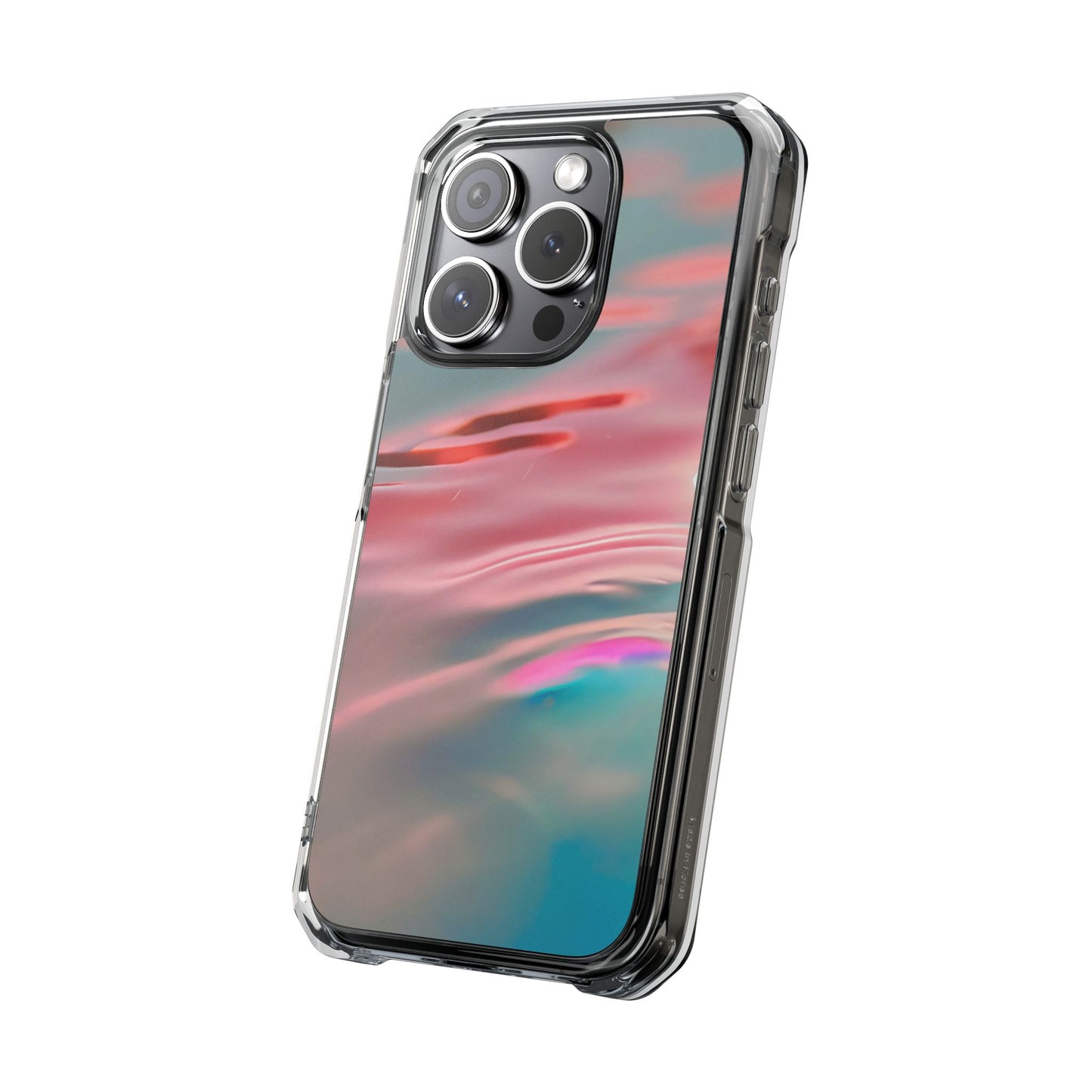 Clear Magnetic Phone Case – Liquid Sunset