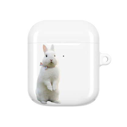 Earbud Case Cover – Pastel Pop Bunny