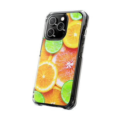 Clear Magnetic Phone Case – Sunkissed Citrus