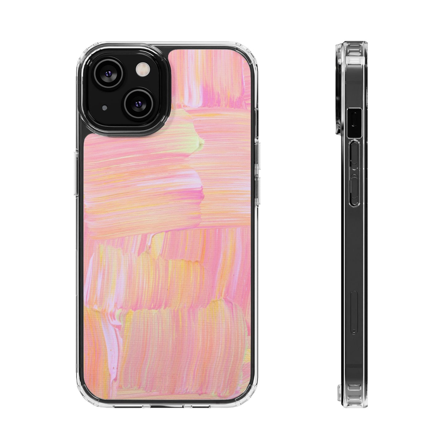 Clear Phone Case – Sorbet Stroke