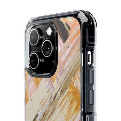 Clear Magnetic Phone Case – Brush & Bronze