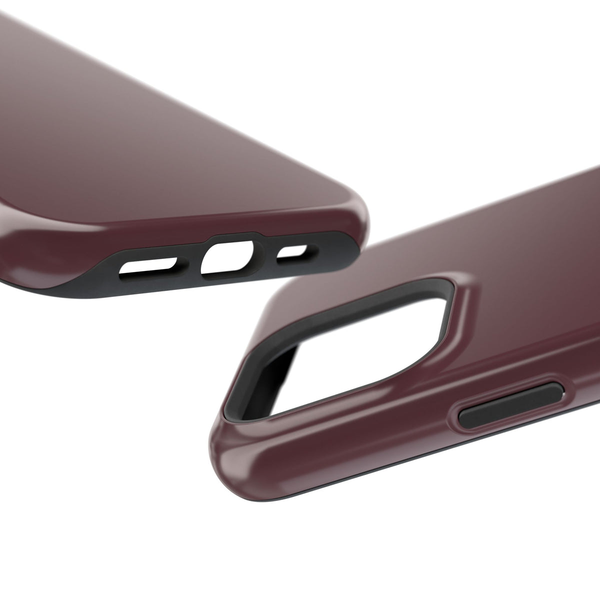 Wireless-Charging Compatible Case – Mulled Wine – Compatible with iPhone 13–17 & Samsung Galaxy S25–S26 Series