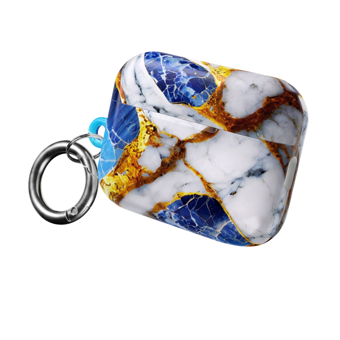 Wireless Earbud Case Cover – Sapphire Veins