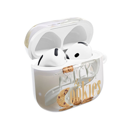 Earbud Case Cover – Milk & Cookies