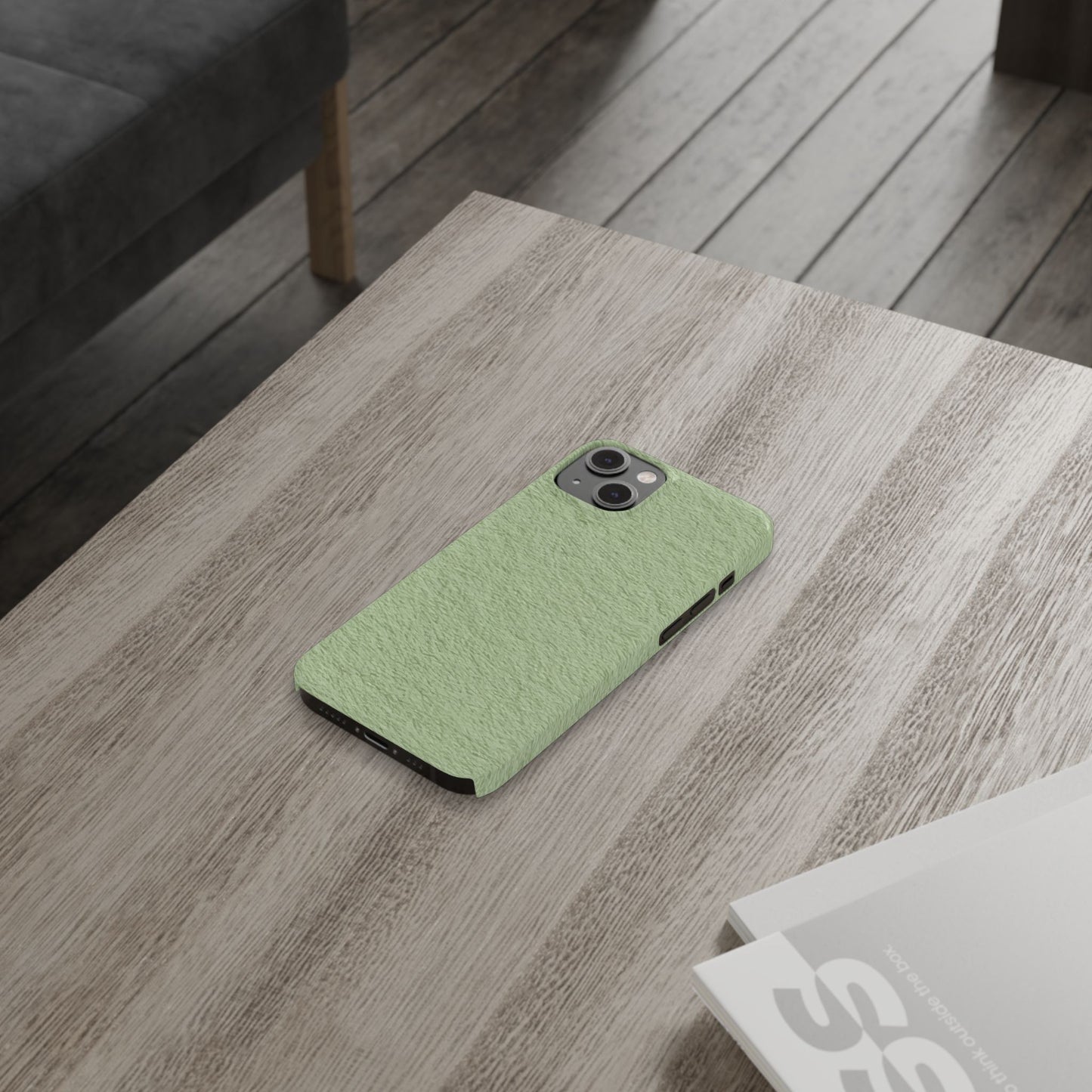 Slim Phone Case – Matcha Wash