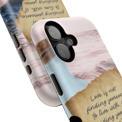 Impact-Resistant Phone Case – Written in the Tide – Compatible with iPhone 11–17 & Samsung Galaxy S22–S26 Series