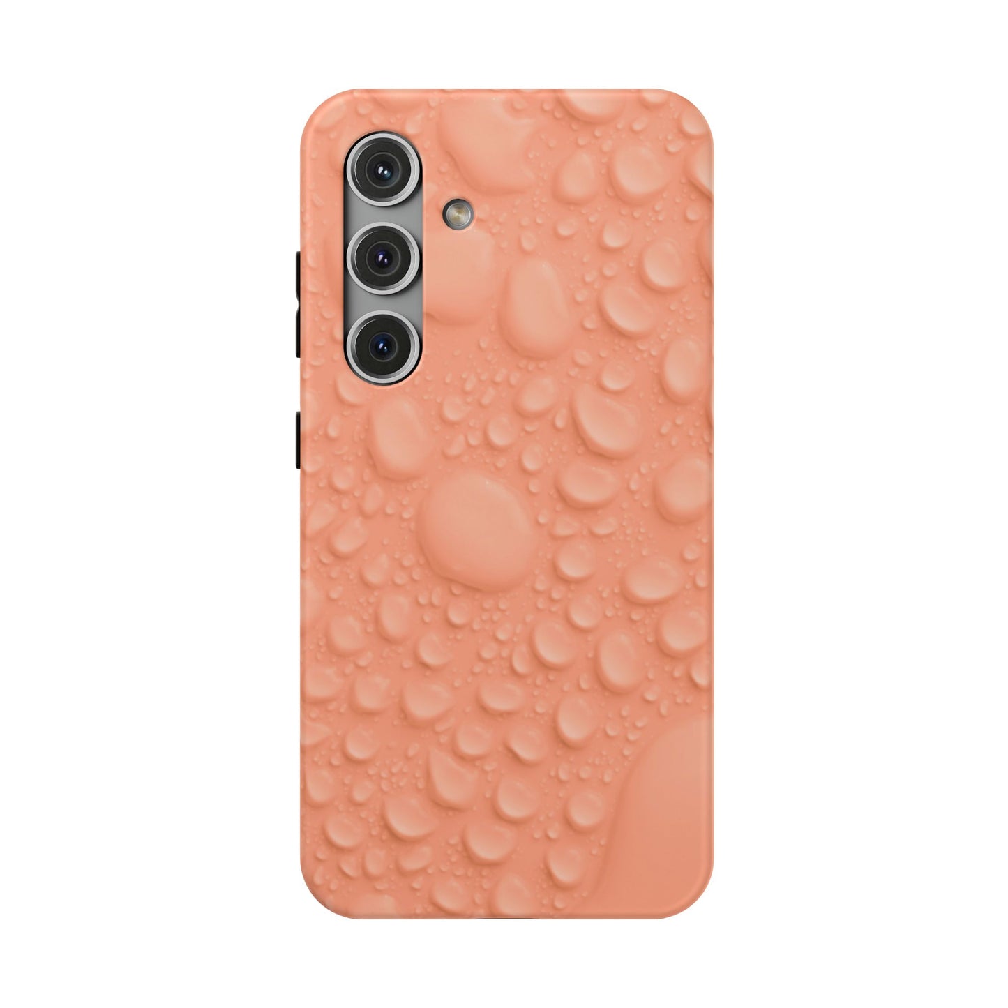 Impact-Resistant Phone Case – Apricot Rain