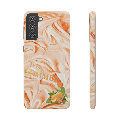 Snap Phone Case – Peach Sorbet