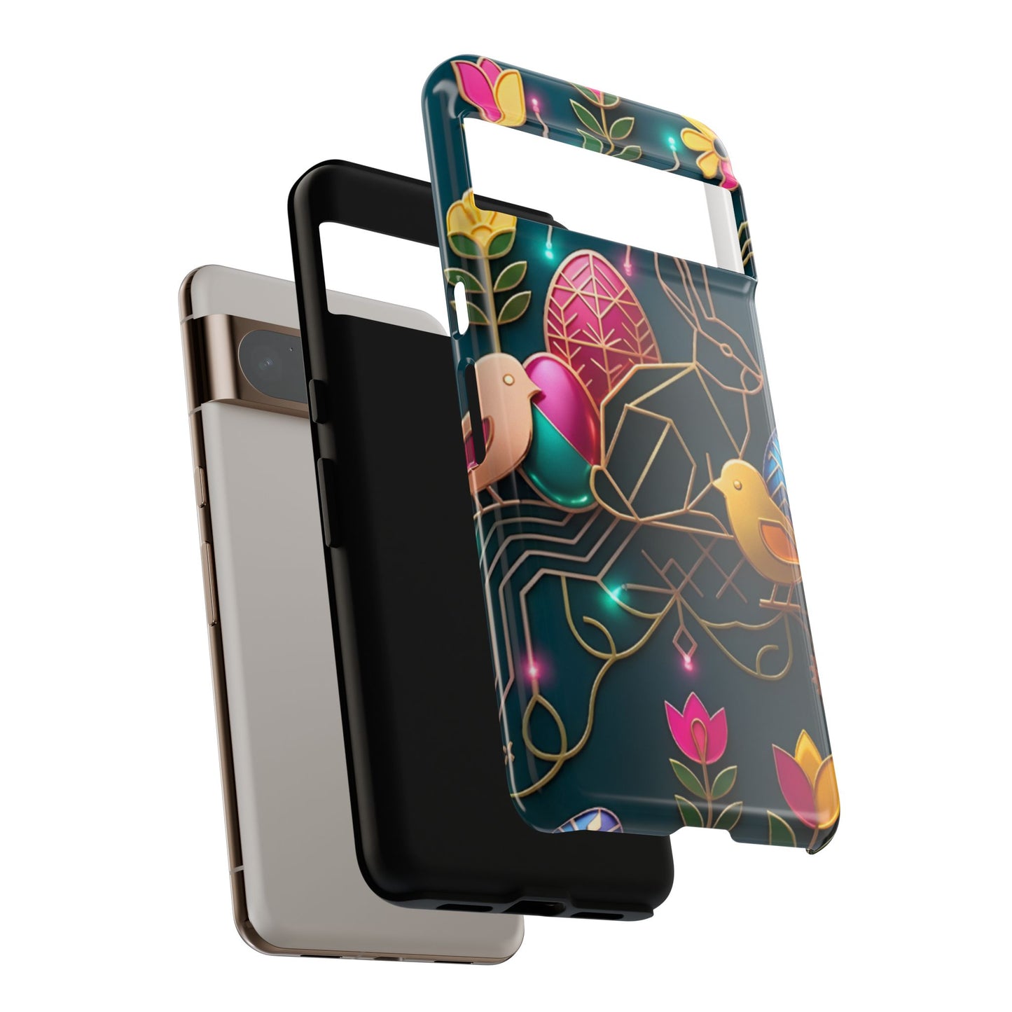 Protective Phone Case – Jeweled Garden