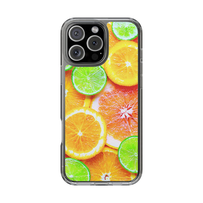 Clear Phone Case – Sunkissed Citrus