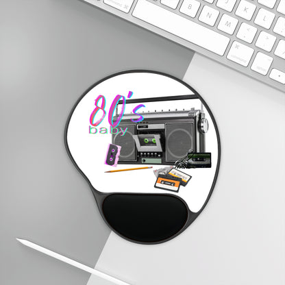 Ergonomic Mouse Pad with Wrist Rest – 80's Baby Retro