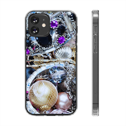 Clear Phone Case – Chrome Jewel