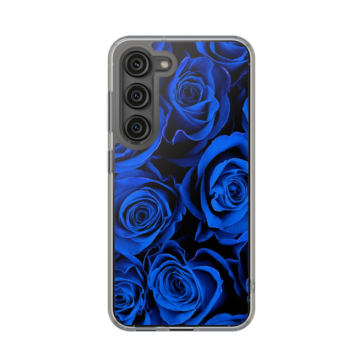 Clear Phone Case – Midnight Bloom