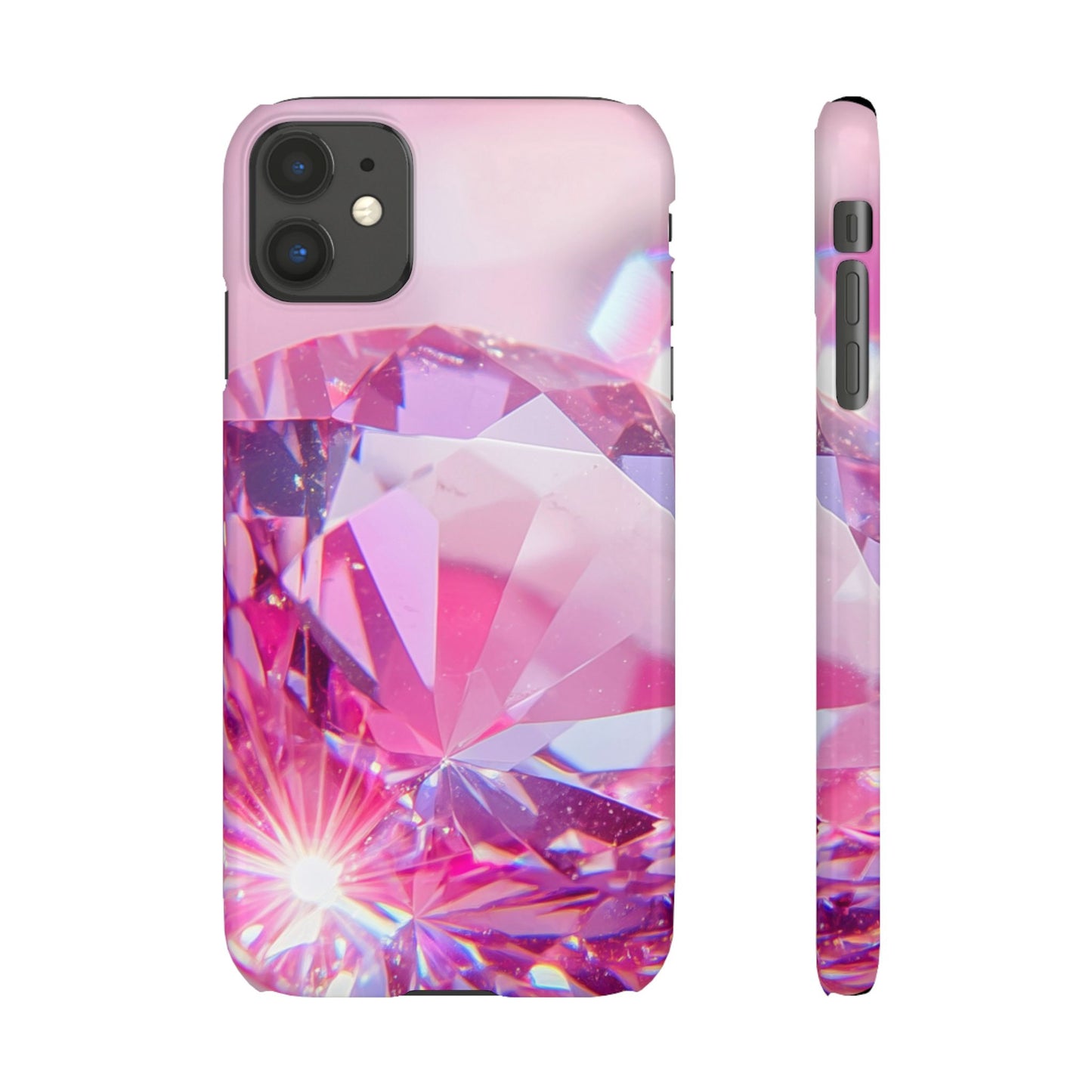 Snap Phone Case – Pink Ice
