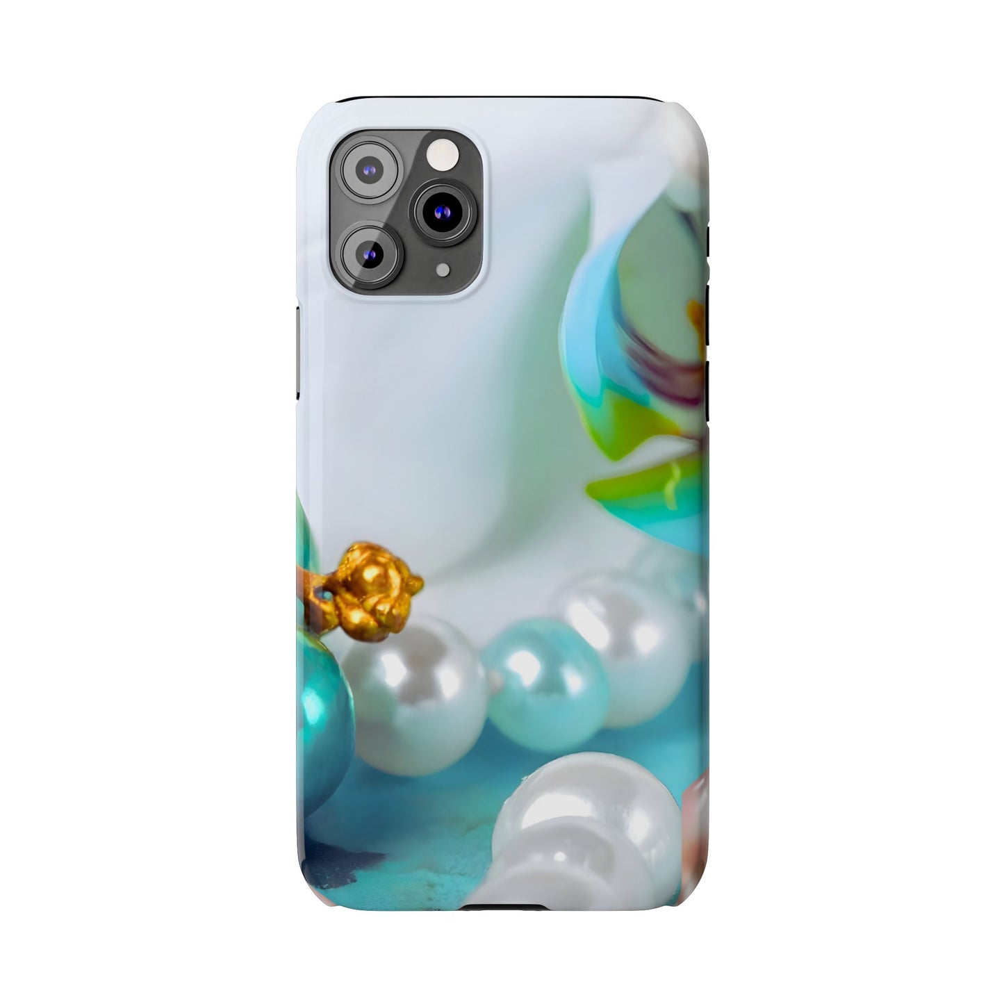 Slim Phone Case – Mermaid's Pearl