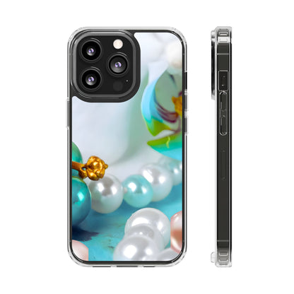 Clear Magnetic Phone Case – Mermaid's Pearl