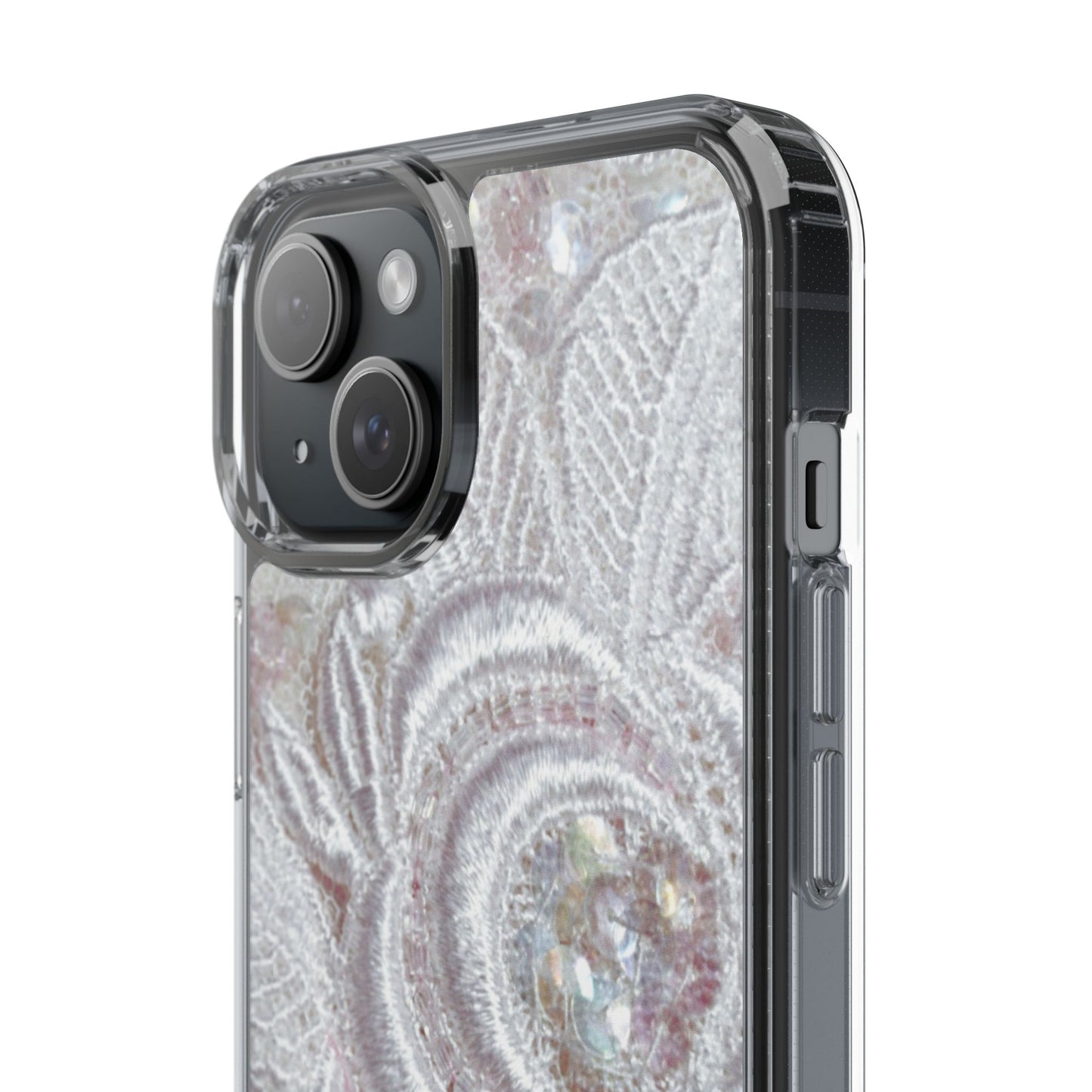 Clear Phone Case – Lace Veil
