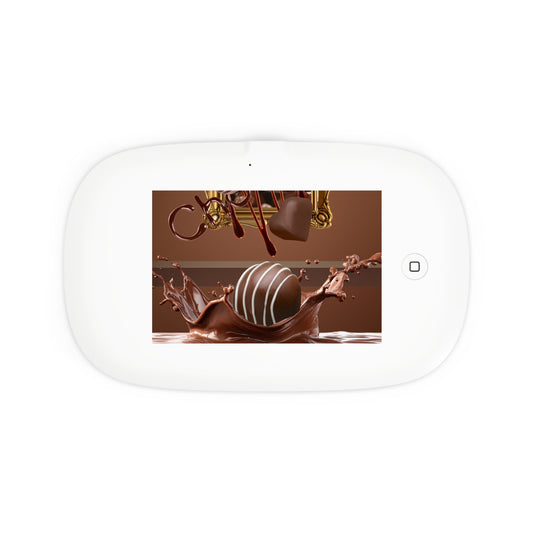 UV Phone Sanitizer with Wireless Charging – Chocolate Truffle