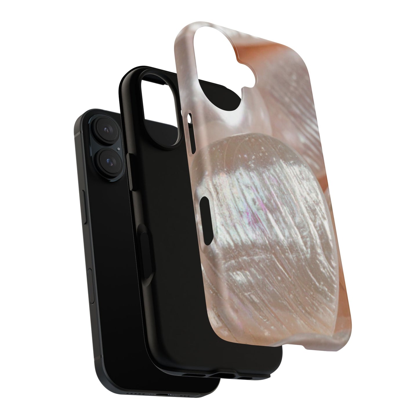 Protective Magnetic Phone Case – Blush Pearl