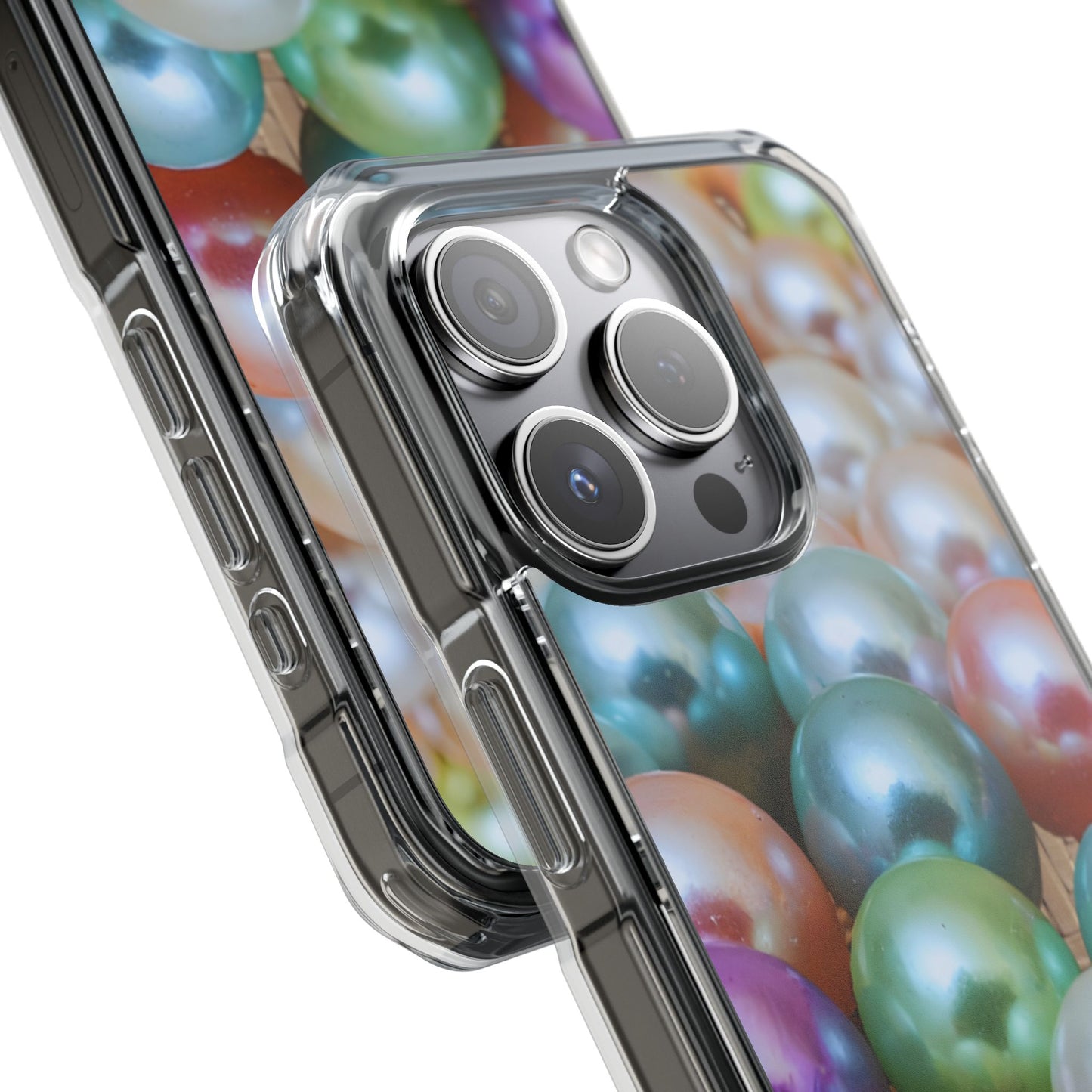 Clear Magnetic Phone Case – Pearl Pop