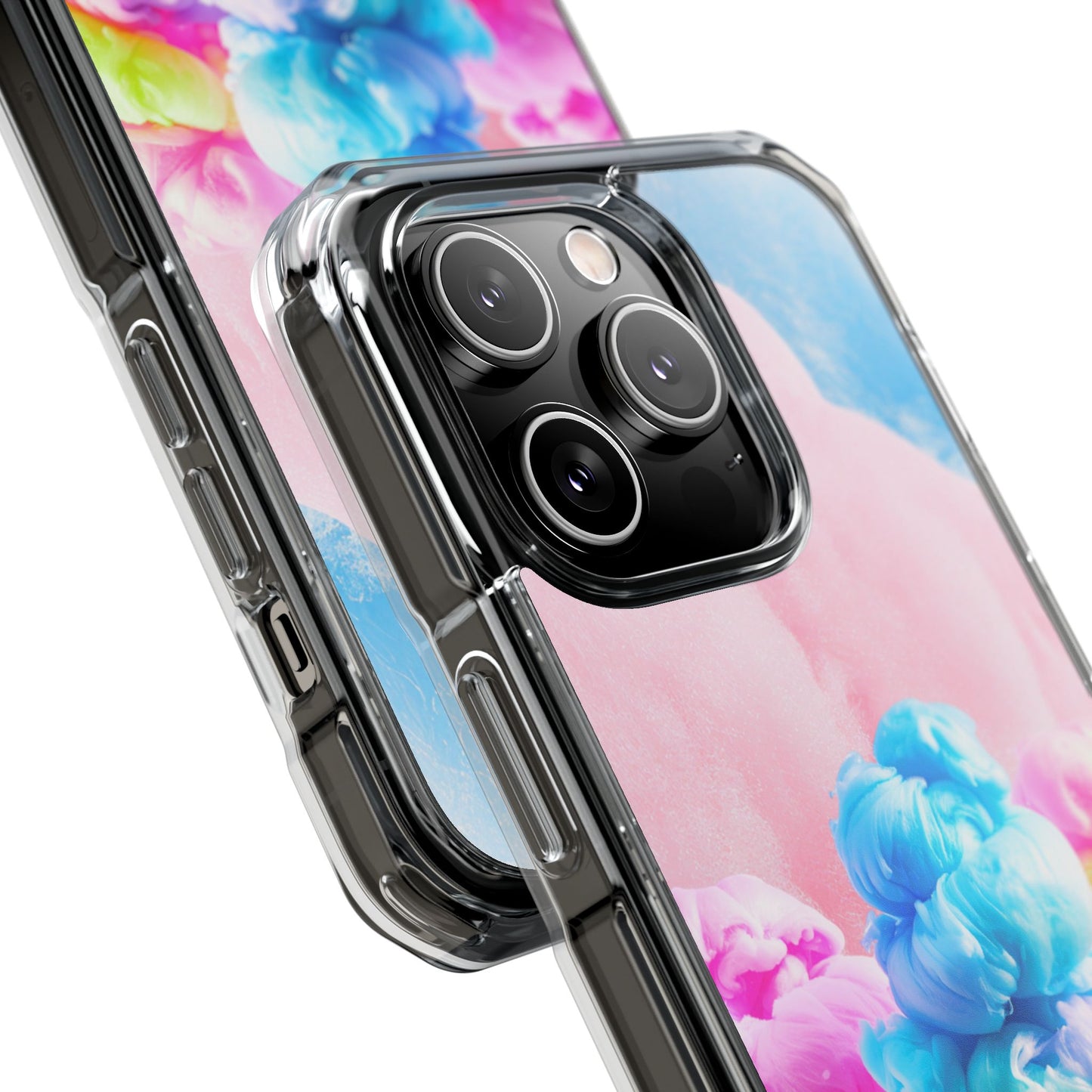 Clear Magnetic Phone Case – Cotton Candy Dream