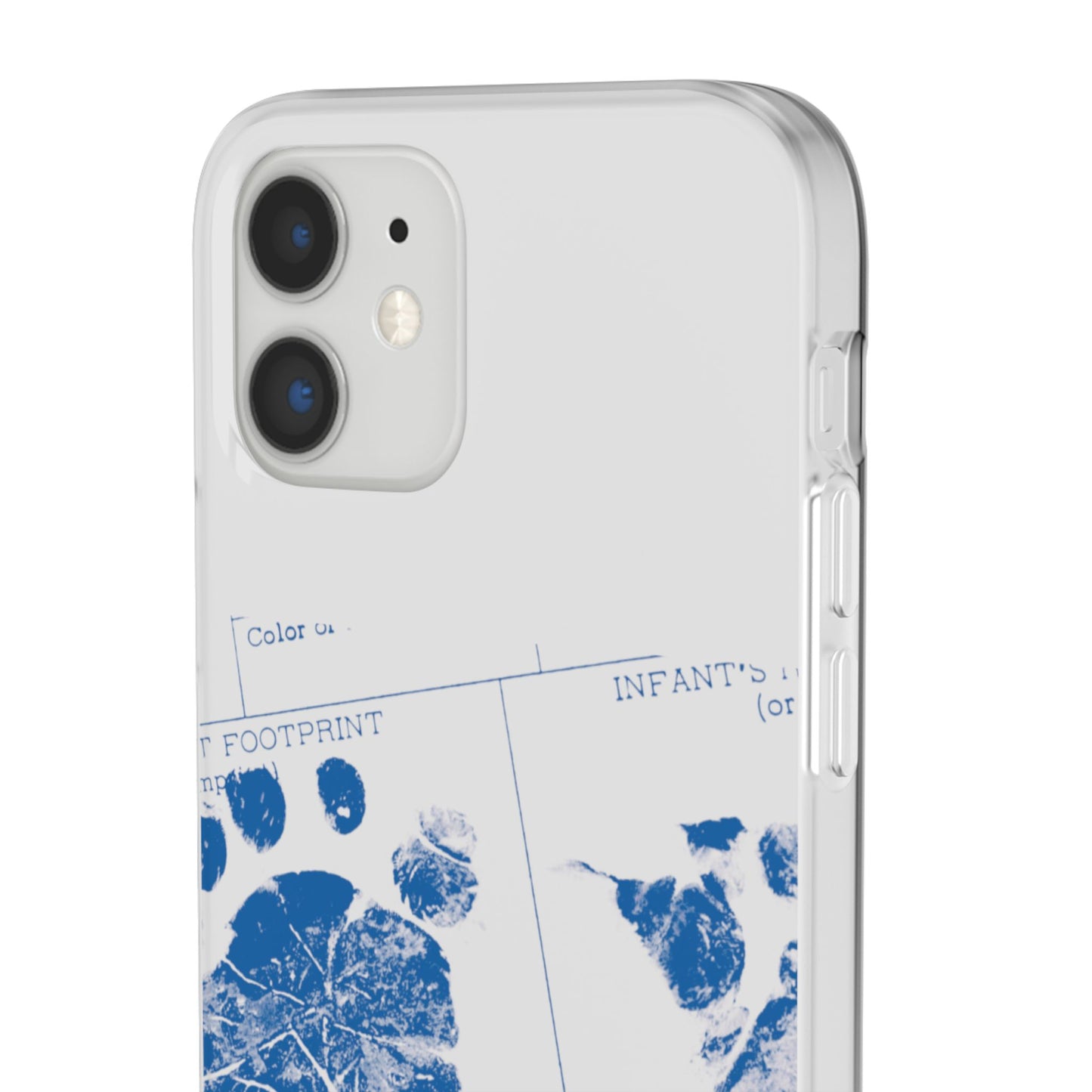 Flexi Case – Mom’s Little Blue Footprints