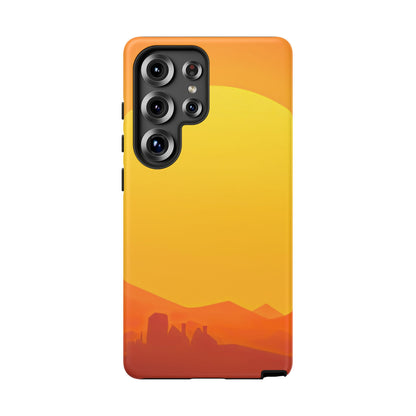 Protective Phone Case – Desert Sunrise