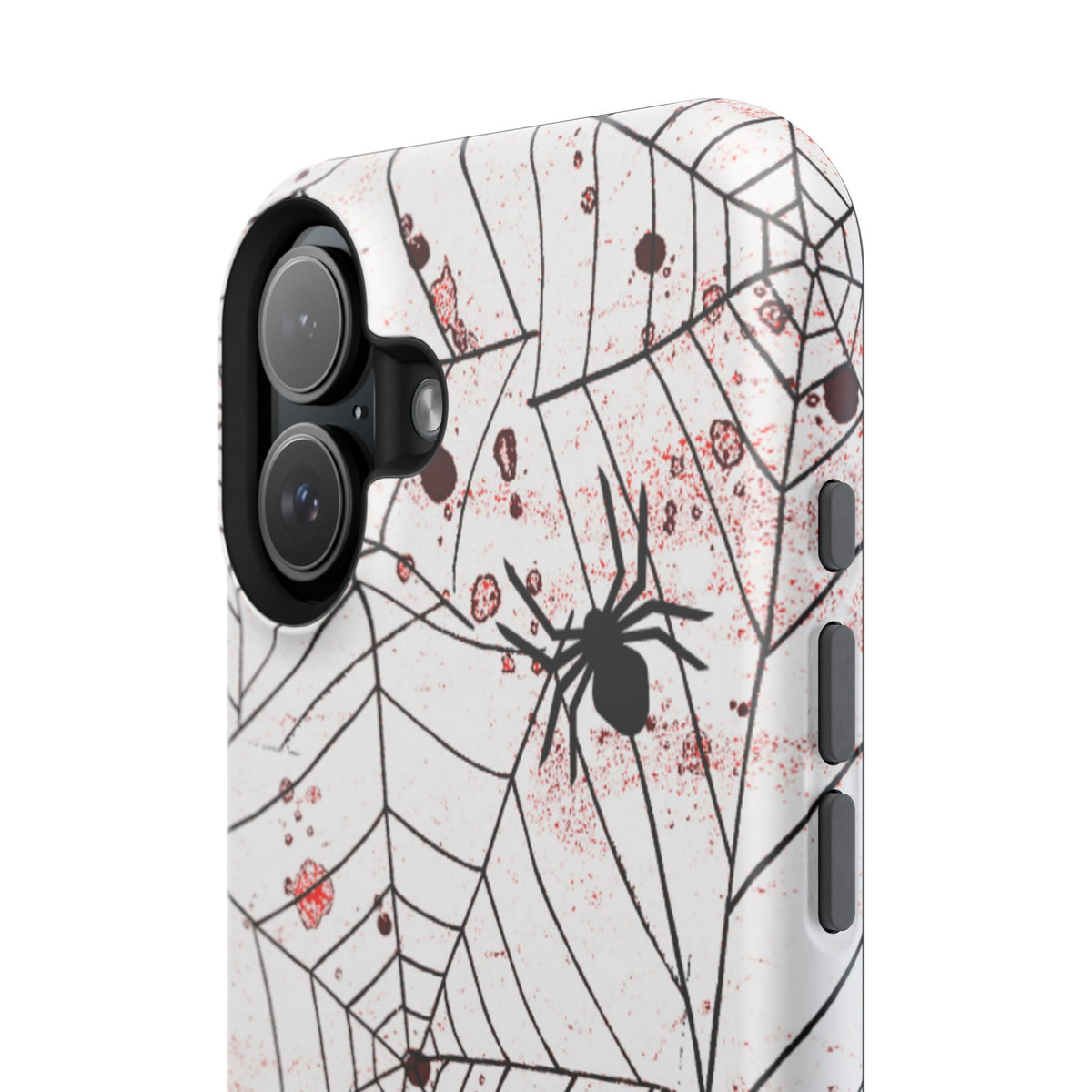 Impact-Resistant Phone Case – Blood Web