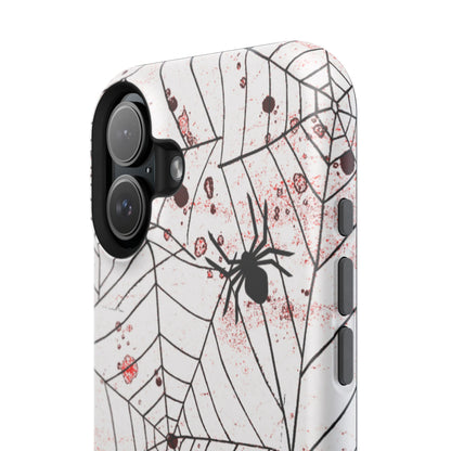 Impact-Resistant Phone Case – Blood Web