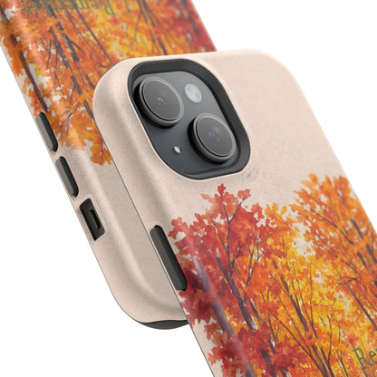 Wireless-Charging Compatible Case – Autumn Remembered – Compatible with iPhone 13–17 & Samsung Galaxy S25–S26 Series