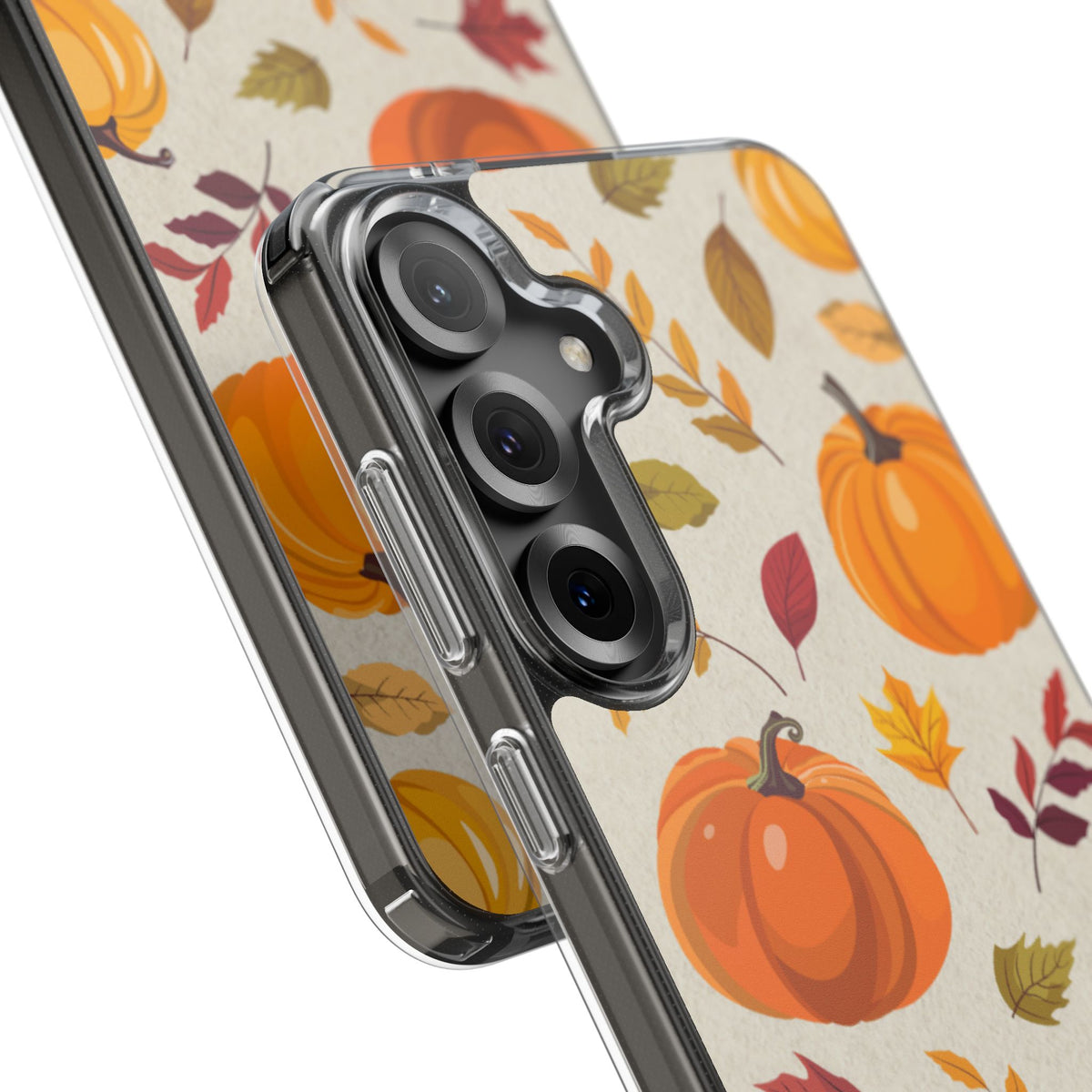 Clear Phone Case – Falling for Pumpkin
