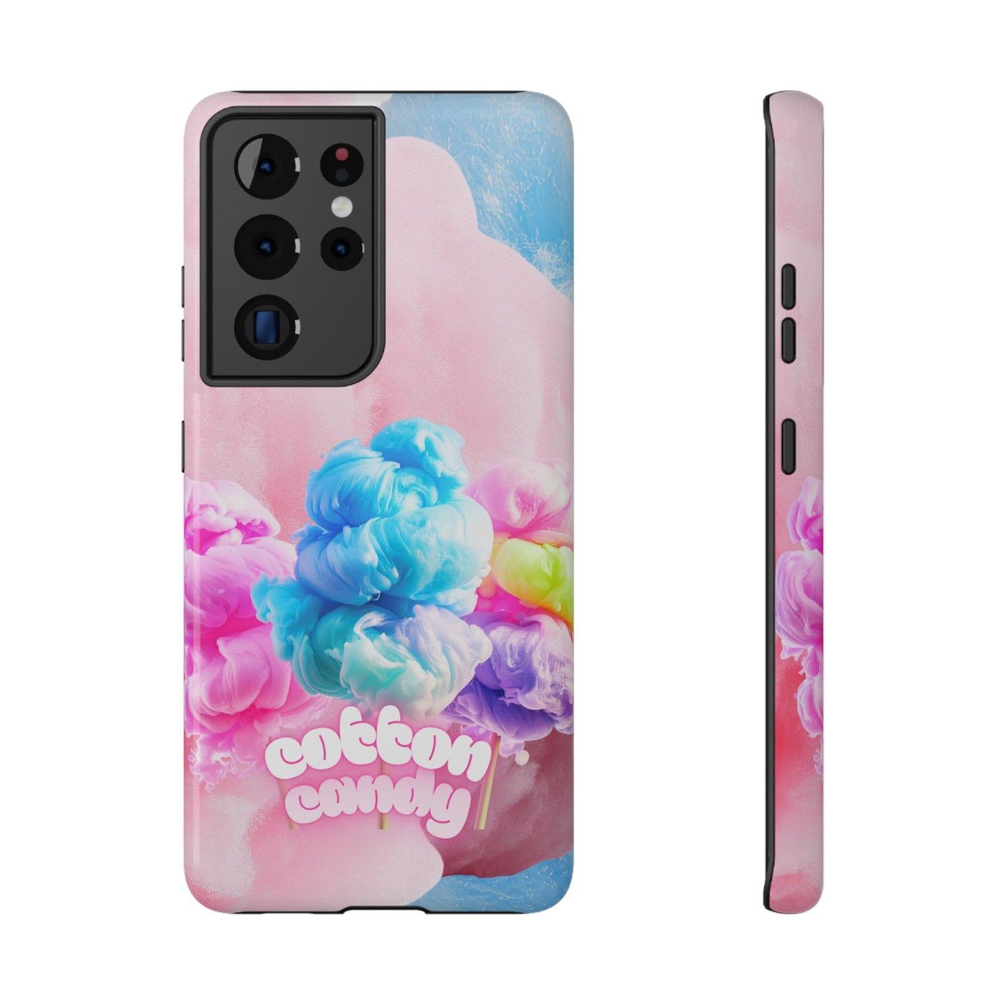 Impact-Resistant Phone Case – Cotton Candy Dream