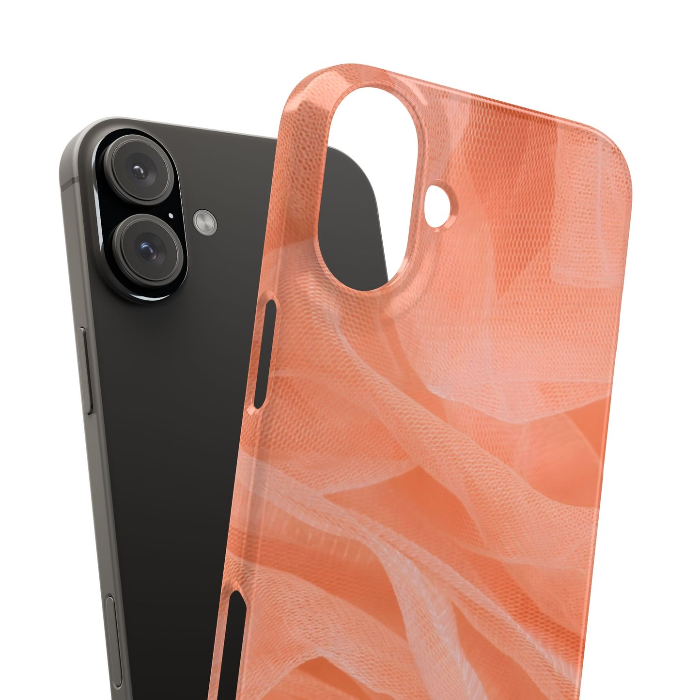 Snap Phone Case – Coral Veil