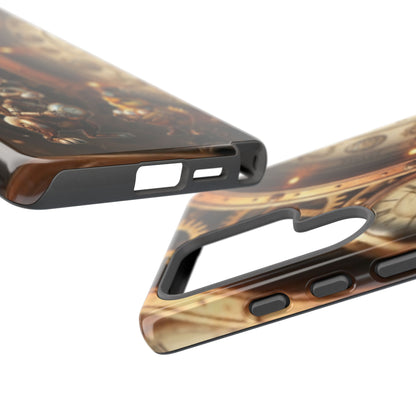 Protective Phone Case – Clockwork Cottontail