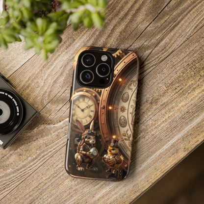 Protective Phone Case – Clockwork Cottontail