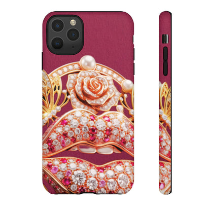 Protective Phone Case – Kiss of Gold