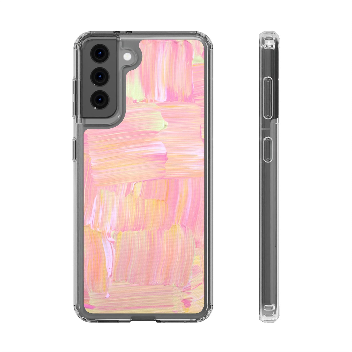 Clear Phone Case – Sorbet Stroke