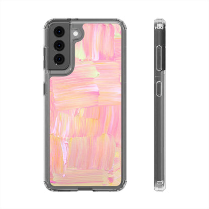 Clear Phone Case – Sorbet Stroke